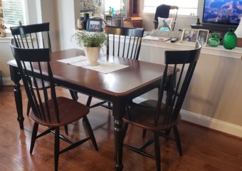 Refinished Dining Room Table