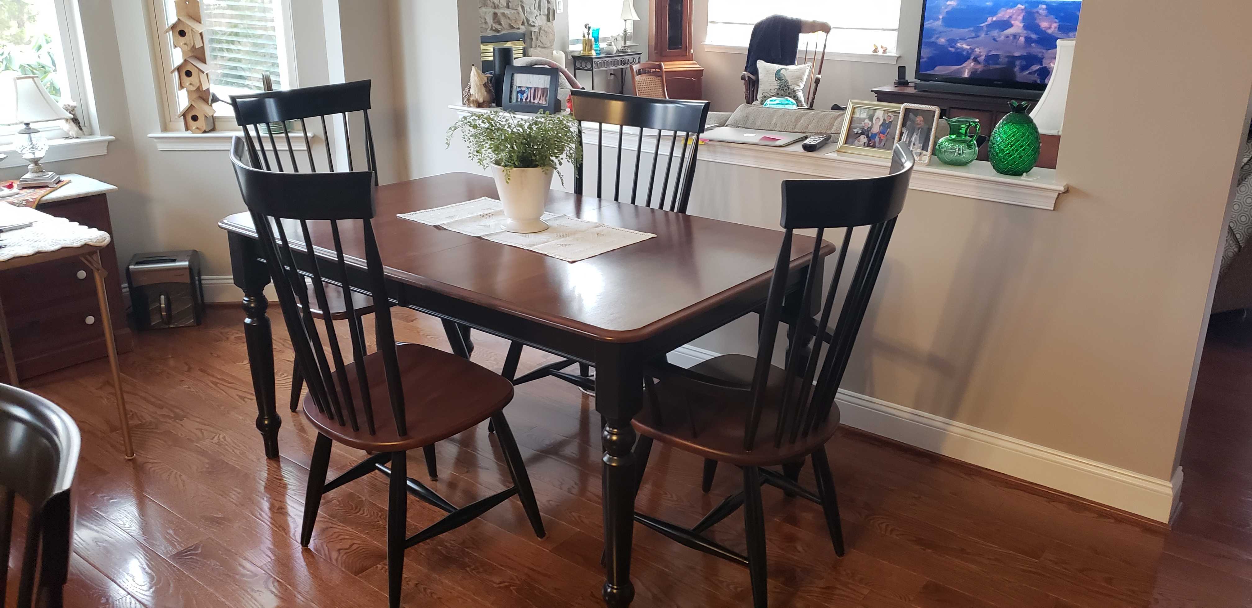 Refinished Dining Room Table