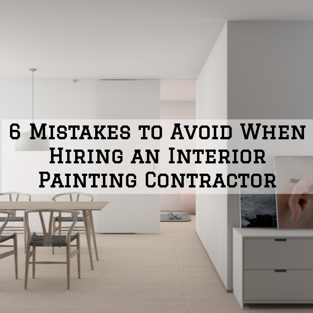 Bright White Interior with Sleek Design, 6 Mistakes to avoid when hiring a painter