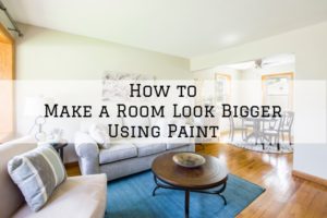 How to Make a Room Look Bigger, Living Room with Hardwood Floor and Light Bright Walls
