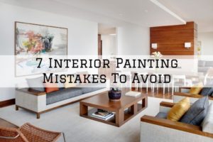 interior painting mistakes to avoid